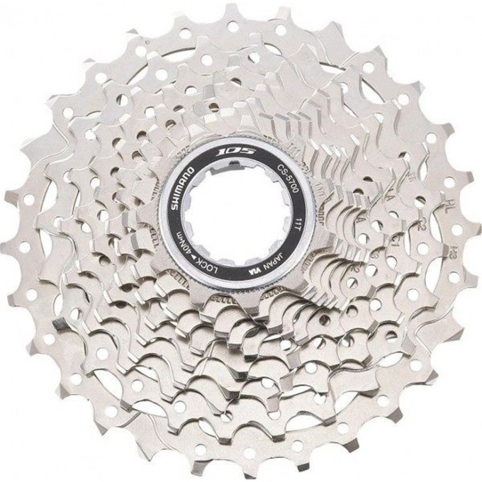 Кассета SHIMANO 105, 5700, 10 скоростей, 11-28 ICS570010128