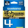 Леска плетёная SHIMANO KAIRIKI 4 PE 150 м разноцветная 0,13 мм 7,4 кг LDM54TE1013015M