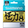 Леска плетёная SHIMANO KAIRIKI 8 PE 150 м разноцветная 0,215 мм 20,8 кг 59WPLA58R26