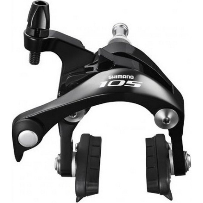 Тормоз SHIMANO 105 BR-5800, клещевой, задний, болт:10,5 /12,8мм, черный, KBR5800AR82AL