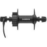 Втулка передняя SHIMANO TX506, 36 отверстий, 6-болт, QR, OLD 100мм, черный EHBTX506AAL