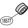 Запчасть для катушки SHIMANO LINE ROLLER BUSHING шайба ролика RD9367